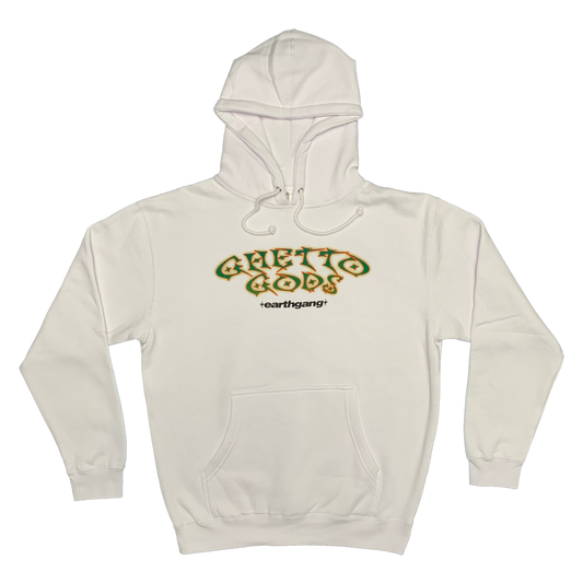 Ghetto Gods White Hoodie